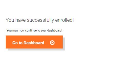 Enrollment confirmation